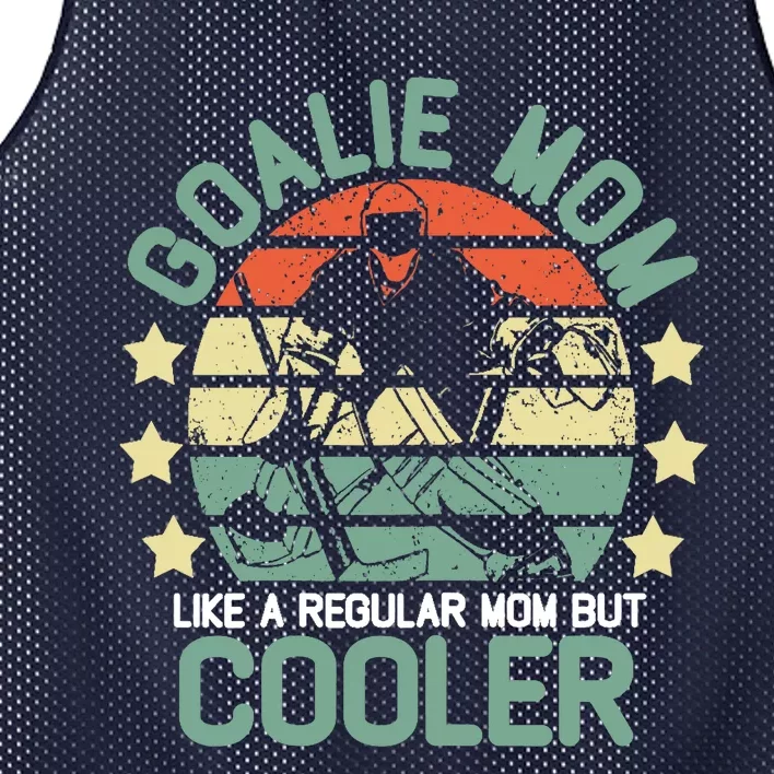 hockey goalie mom shirt Like A Regular mom But Cooler Mesh Reversible Basketball Jersey Tank