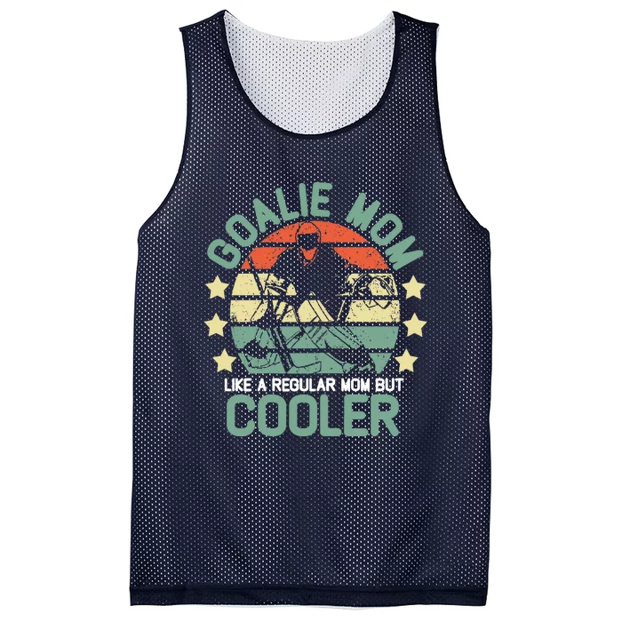 hockey goalie mom shirt Like A Regular mom But Cooler Mesh Reversible Basketball Jersey Tank