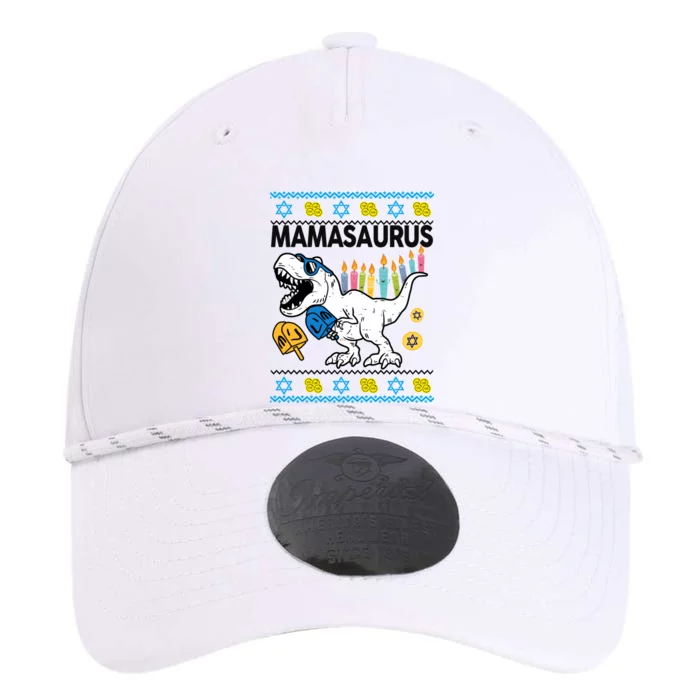 Hanukkahcute Gift Mom Mamasaurus Chanukah Dinosaur Funny Great Gift Performance The Dyno Cap