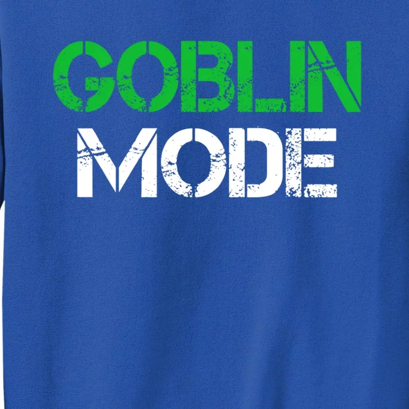 Halloween Goblin Mode Gaming Gamer Funny Gift Sweatshirt