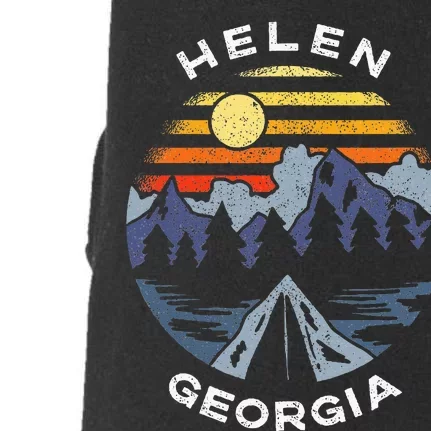 Helen Georgia Mountains Lake Ga Vacation Souvenir Doggie 3-End Fleece Hoodie