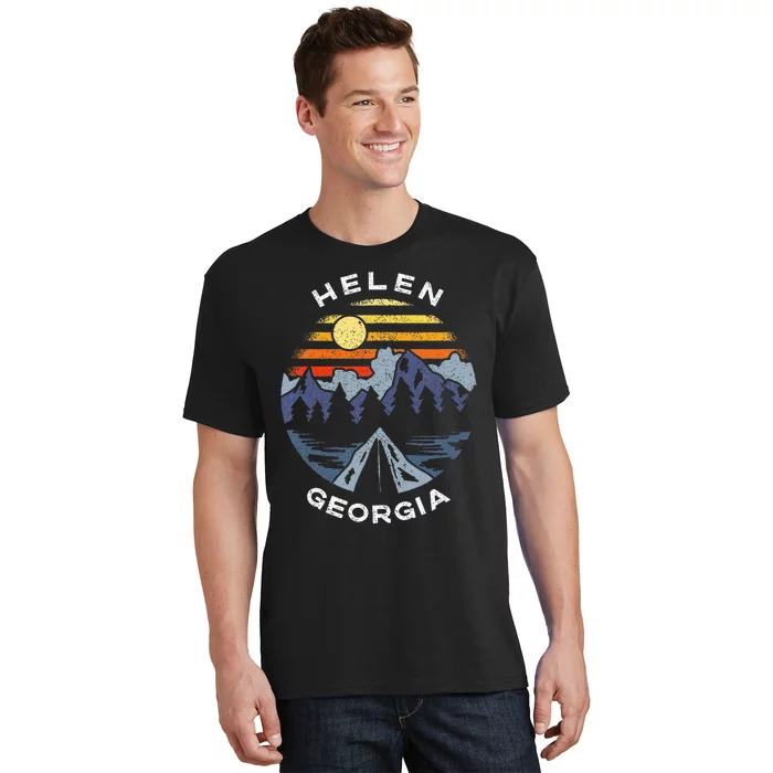 Helen Georgia Mountains Lake Ga Vacation Souvenir T-Shirt