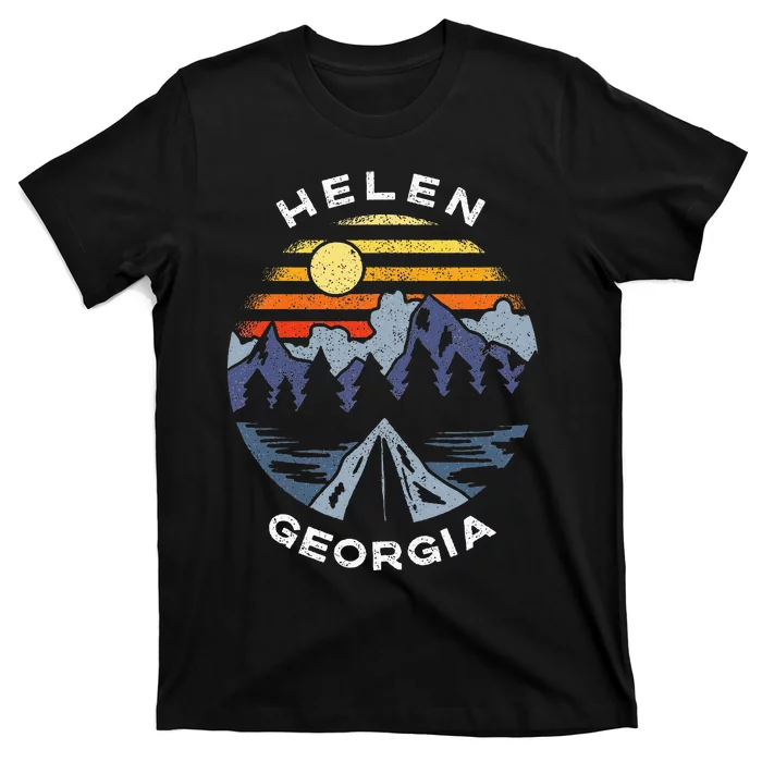 Helen Georgia Mountains Lake Ga Vacation Souvenir T-Shirt