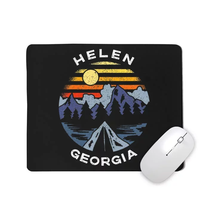 Helen Georgia Mountains Lake Ga Vacation Souvenir Mousepad