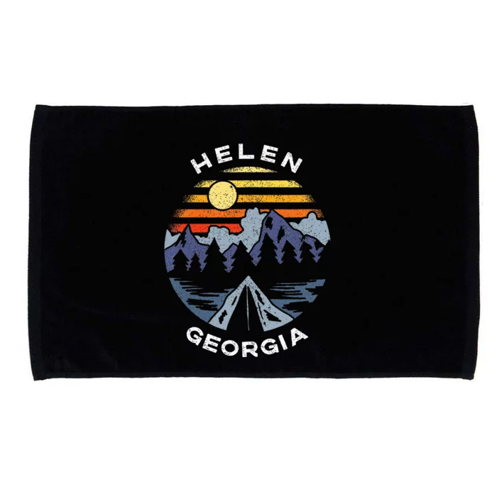 Helen Georgia Mountains Lake Ga Vacation Souvenir Microfiber Hand Towel