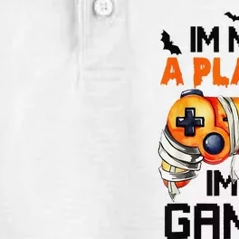 Halloween GameriM Not A Player IM A Gamer Halloween Dry Zone Grid Performance Polo