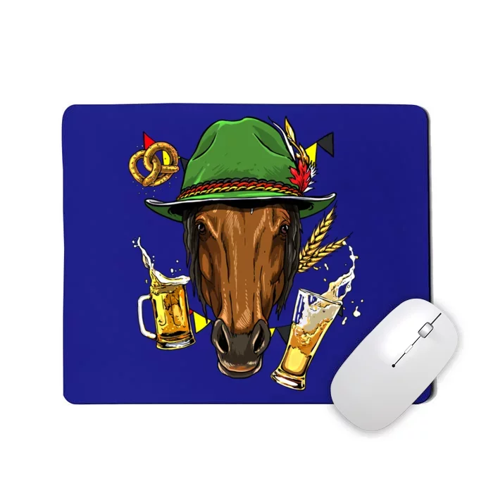 Horse Gery Oktoberfest Party Beer Fest Horse Lover Cow Gift Mousepad