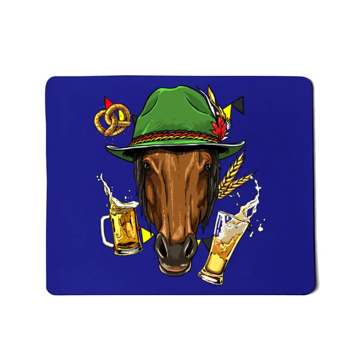 Horse Gery Oktoberfest Party Beer Fest Horse Lover Cow Gift Mousepad