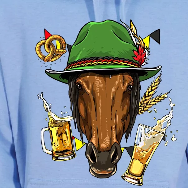 Horse Gery Oktoberfest Party Beer Fest Horse Lover Cow Gift Unisex Surf Hoodie