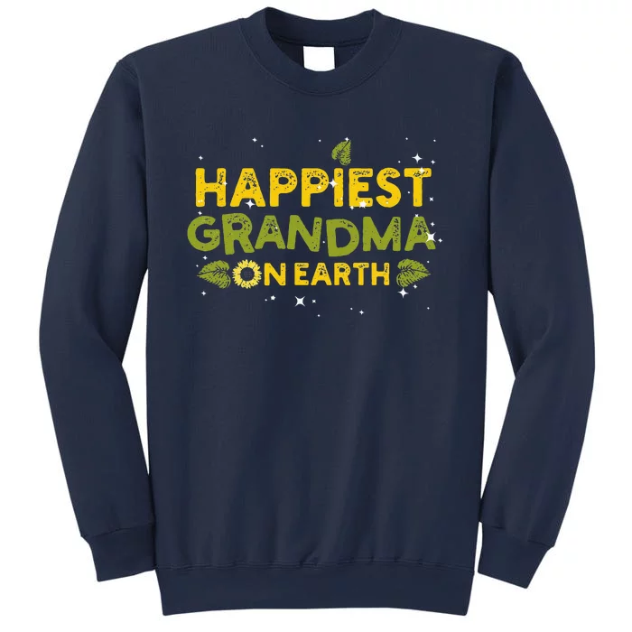 Happiest Grandma On Earth Sunflower Grandma Mother's Day Sweatshirt