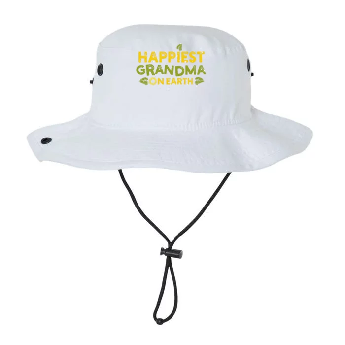 Happiest Grandma On Earth Sunflower Grandma Mother's Day Legacy Cool Fit Booney Bucket Hat