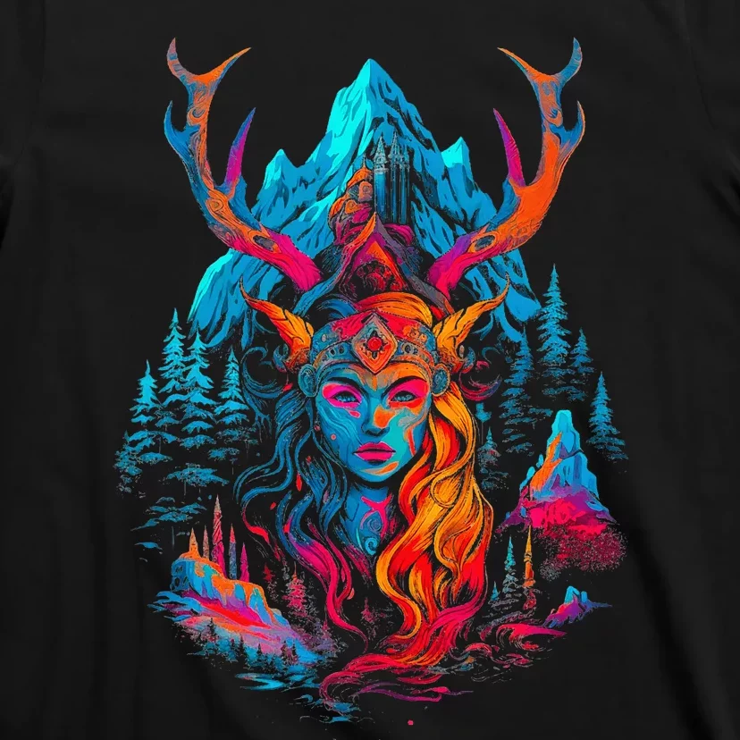 Hel Goddess Of Death Norse Mythology Viking T-Shirt