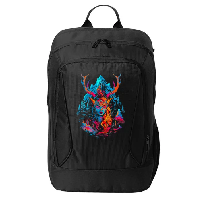 Hel Goddess Of Death Norse Mythology Viking City Backpack