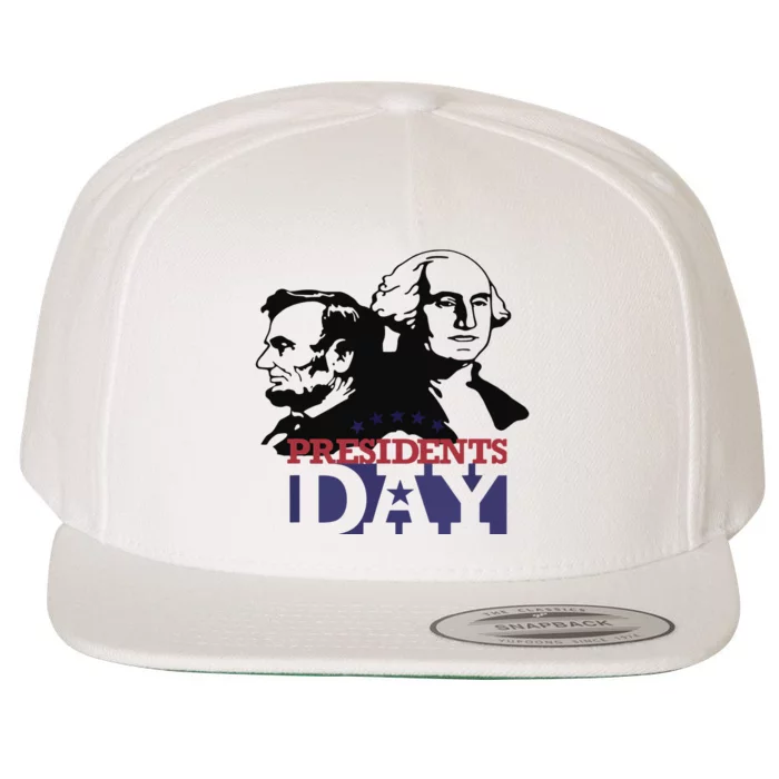 Happy Great President's Day Tee Wool Snapback Cap