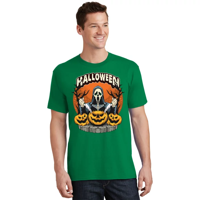 Halloween Ghost Pumpkins T-Shirt