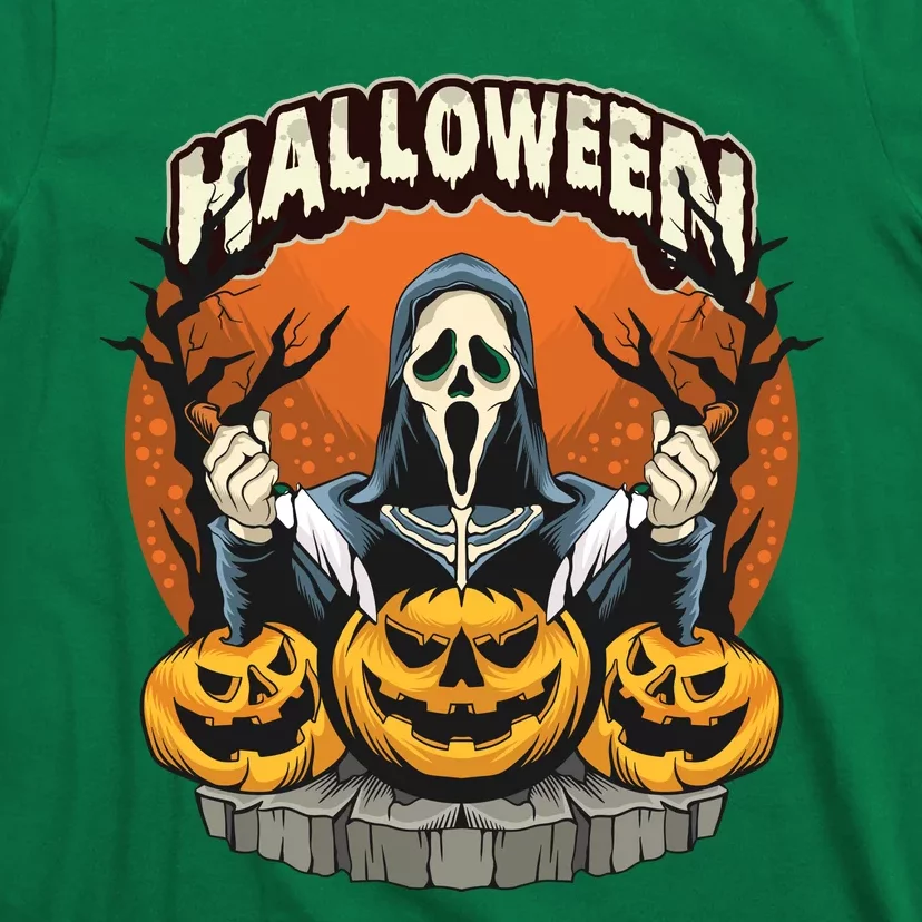 Halloween Ghost Pumpkins T-Shirt