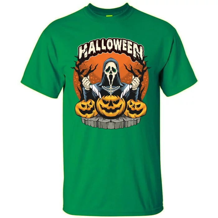 Halloween Ghost Pumpkins Tall T-Shirt