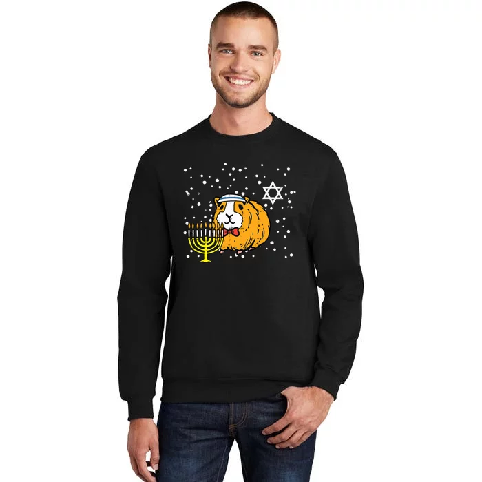 Hanukkah Guinea Pig Chanukah Jewish Funny Sweatshirt