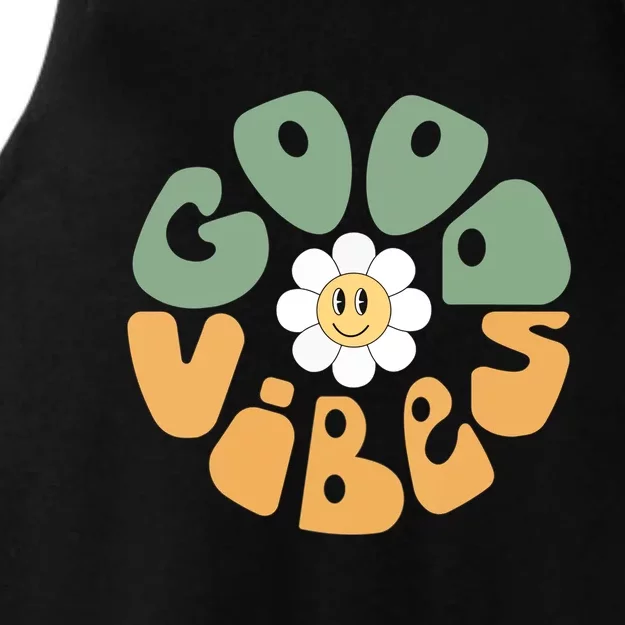 Halloween Groovy PEACE SIGN LOVE 60s 70s Tie Dye Hippie Gift Ladies Tri-Blend Wicking Tank