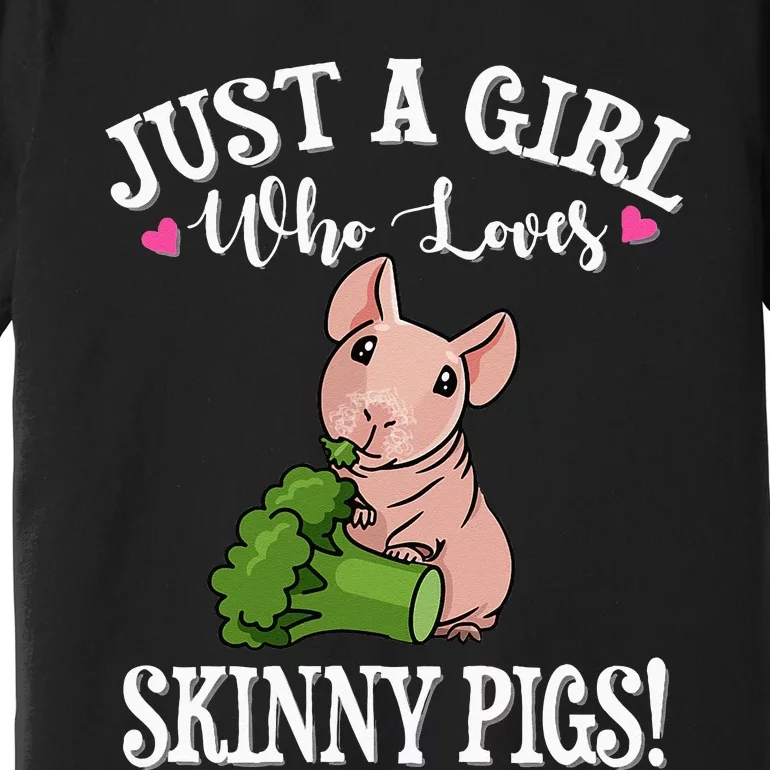 Hairless Guinea Pig Premium T-Shirt