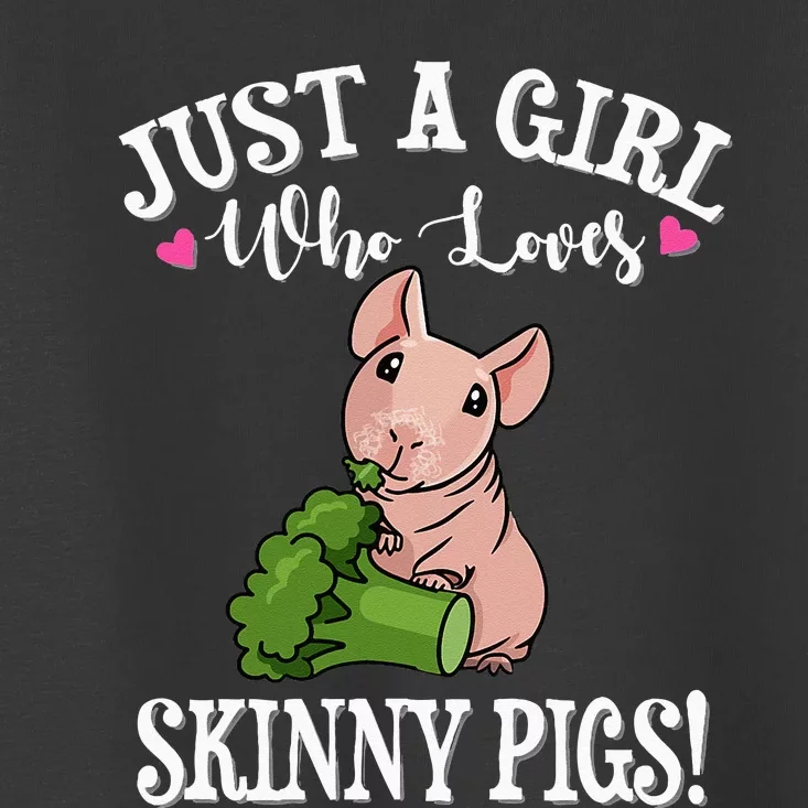 Hairless Guinea Pig Toddler T-Shirt