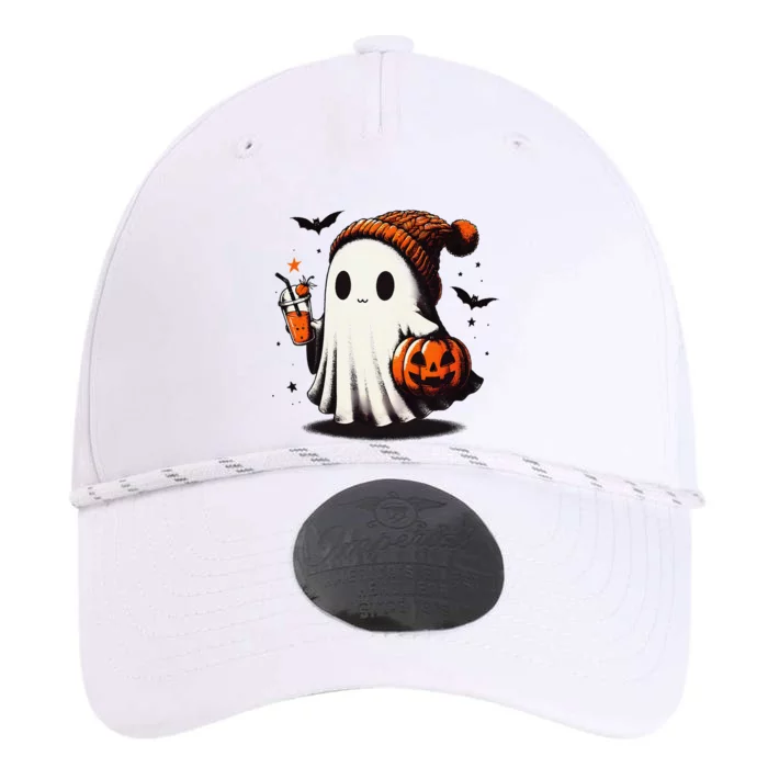 Halloween Ghost Pumpkin Fall Drinks Spooky Beanie Performance The Dyno Cap