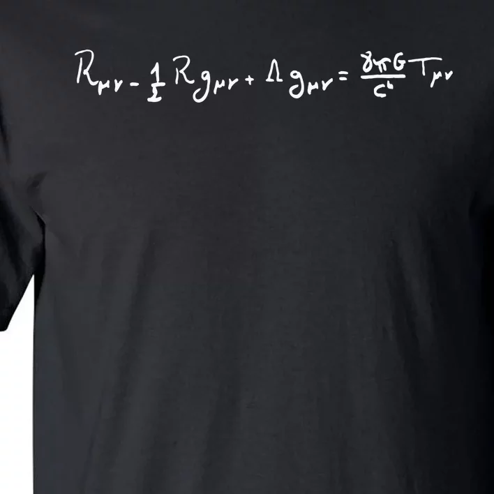 Handwritten General Relativity Field Equations Of Physics Tall T-Shirt