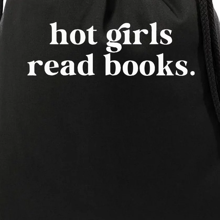 Hot Girl Read Books Lover Bookworm Librarian Book Reading Drawstring Bag