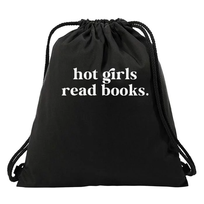 Hot Girl Read Books Lover Bookworm Librarian Book Reading Drawstring Bag