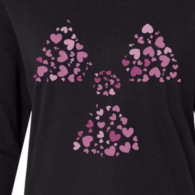 Hearts Gift Radiology Week And Radiology School Cool Gift Womens Cotton Relaxed Long Sleeve T-Shirt