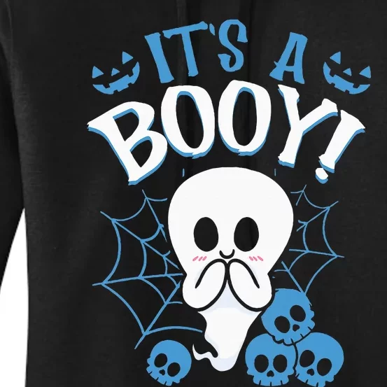 Halloween Gender Reveal ItS A Ghoul Baby Shower Party Women's Pullover Hoodie