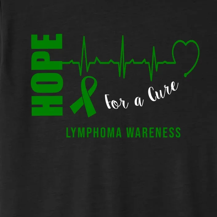 Hope Green Ribbon Lymphoma Awareness ChromaSoft Performance T-Shirt