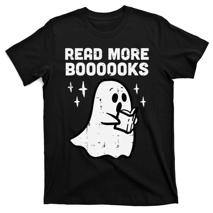 Halloween Ghost Read More Books Funny Costume T-Shirt