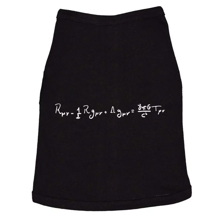 Handwritten General Relativity Field Equations Of Physics Doggie Tank