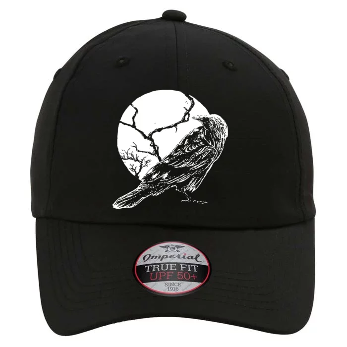 Horror Graphic Raven And Moon The Original Performance Cap