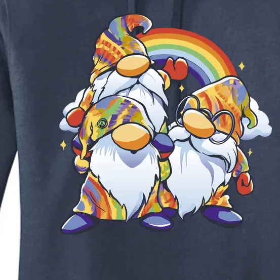 Hippie Gnomes Rainbow Women's Pullover Hoodie