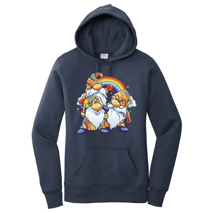 Hippie Gnomes Rainbow Women's Pullover Hoodie