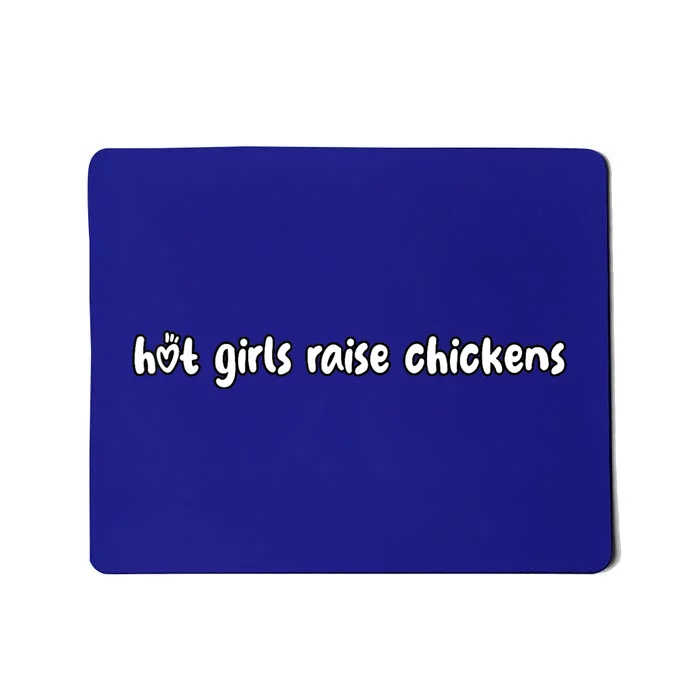 Hot Girlss Raise Chickens Mousepad