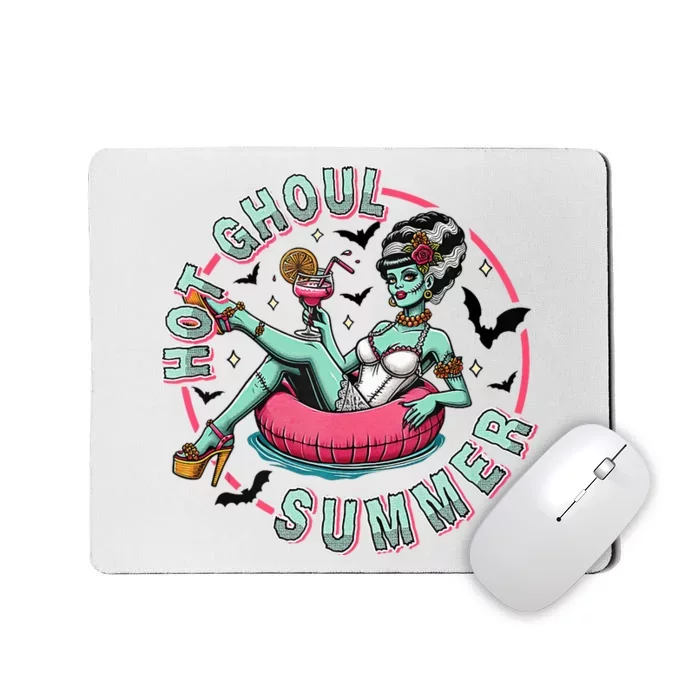 Hot Ghoul Summer Outfits Funny Beach Summer Haloween Women Mousepad