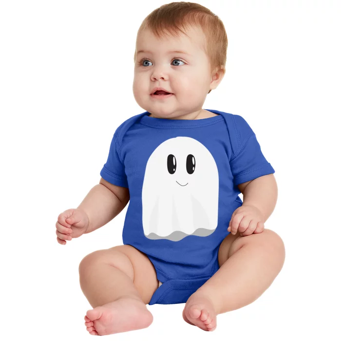 Halloween Ghost Spooky Season Ghost Vibes Cool Gift Baby Bodysuit