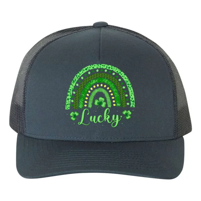 Happy Gift St Patricks Day Gift Yupoong Adult 5-Panel Trucker Hat