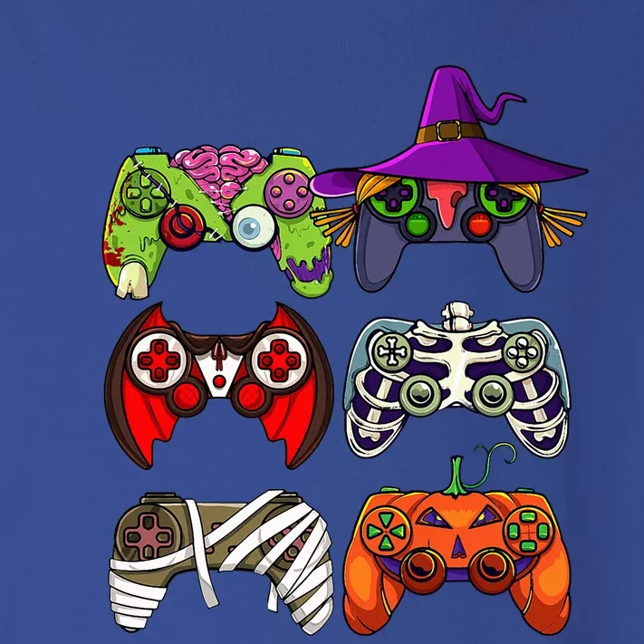 Halloween Gamer Skeleton Zombie Gaming Controllers Toddler Long Sleeve Shirt