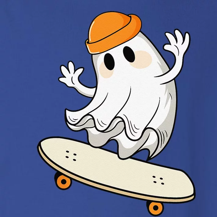 Halloween Ghost Skateboard Halloween Skateboarding Toddler Long Sleeve Shirt