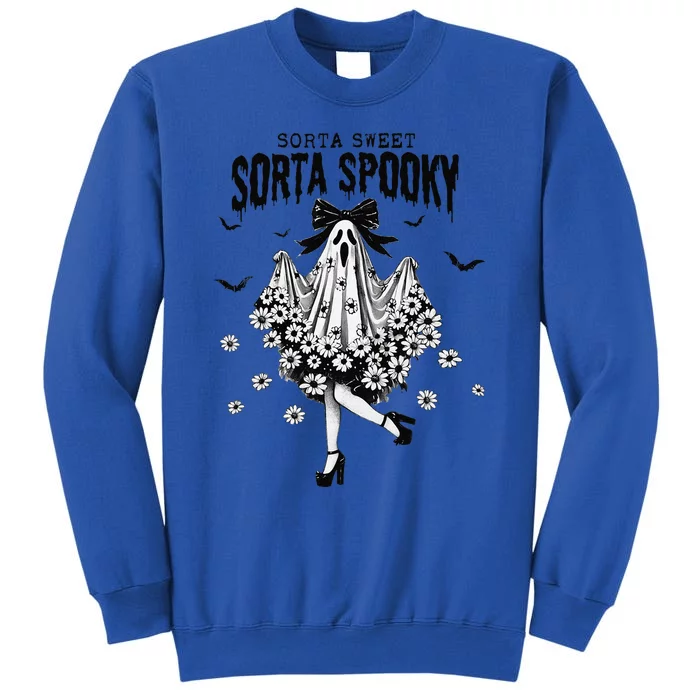 Halloween Ghost Sorta Sweet Sorta Spooky Tall Sweatshirt