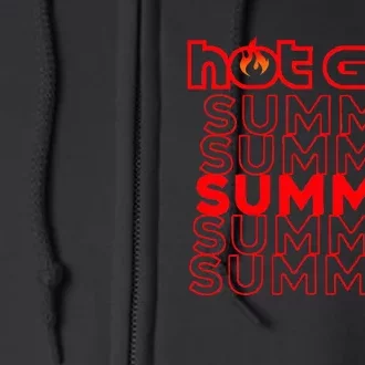 Hot Girl Summer Full Zip Hoodie