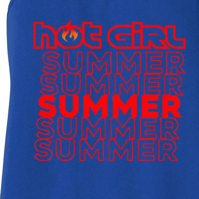 Hot Girl Summer Women's Racerback Tank