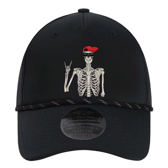 Halloween Gift Skeleton Rock On Hand Skeleton Great Gift Performance The Dyno Cap