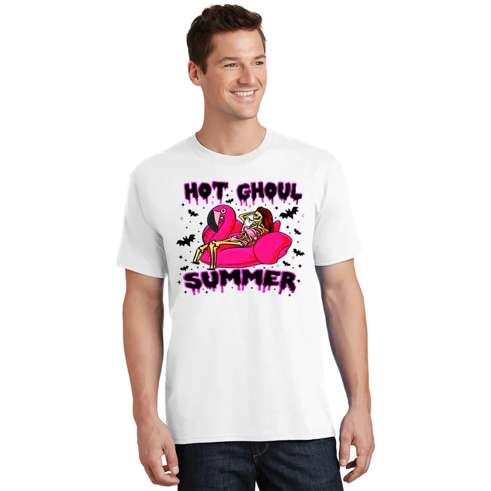 Hot Ghoul Summer Funny Skeleton Summer Hot Summer Skeleton Funny T-Shirt