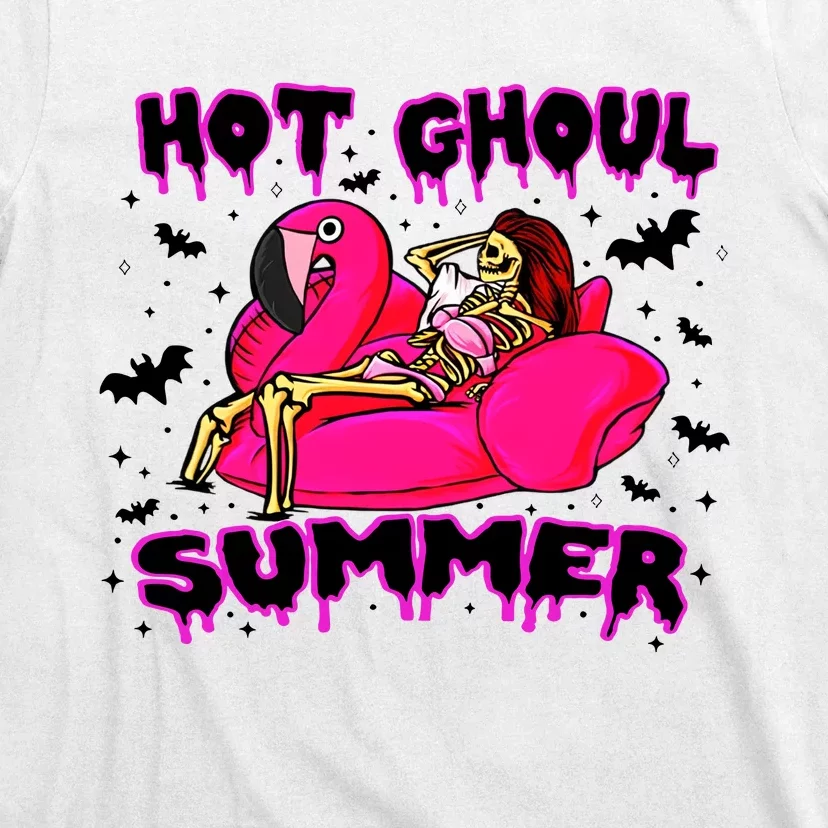 Hot Ghoul Summer Funny Skeleton Summer Hot Summer Skeleton Funny T-Shirt