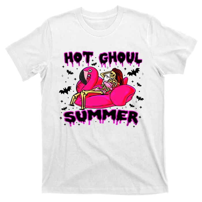 Hot Ghoul Summer Funny Skeleton Summer Hot Summer Skeleton Funny T-Shirt